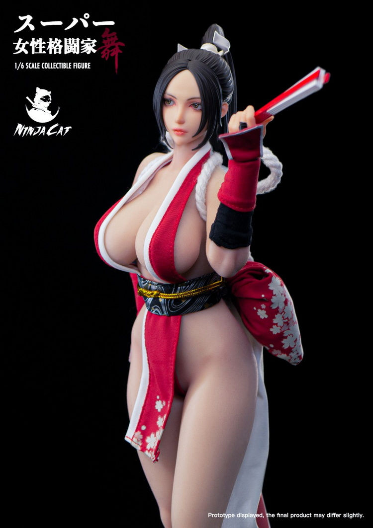 Thumbnail: Ninja Cat 忍者貓 N001 1/6 女格鬥家 舞 不知火 可動人偶