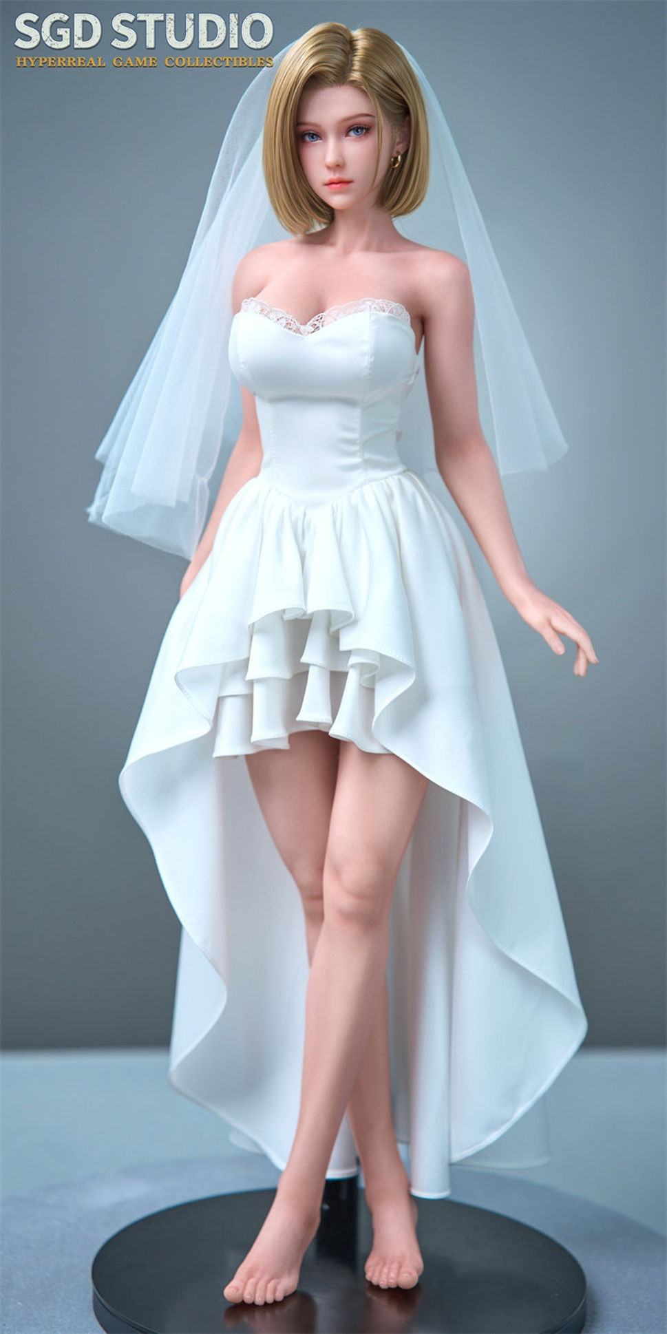 Thumbnail: SGD STUDIO SGD008 金髮戰鬥女孩 1/3 可動 海外版(18禁)