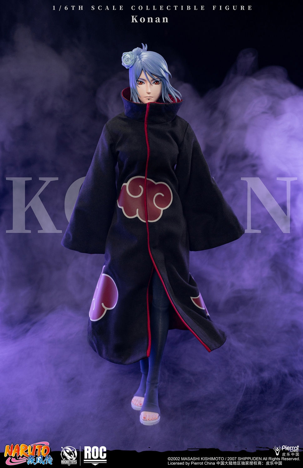 縮圖：ROCKETTOYS 火影忍者 疾風傳 ROC-023 Konan小南 1/6 可動
