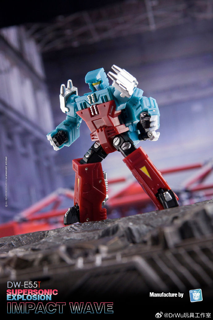 縮圖：Dr.Wu DW-E55T Impact Wave (Supersonic and Explosion) 衝擊波 玩具色