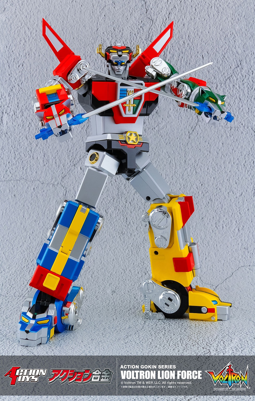 縮圖：Action Toys ACTION合金 VOLTRON LION FORCE 金剛戰神百獸王