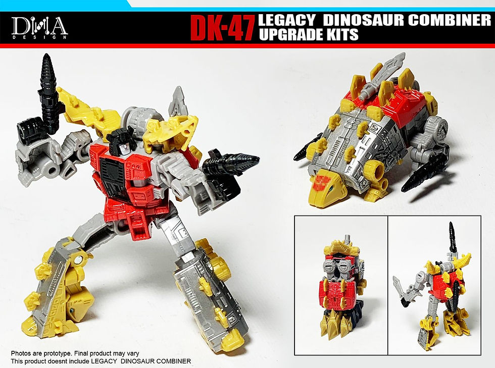Thumbnail: DNA DESIGN DK-47 LEGACY DINOSAUR COMBINER 配件包