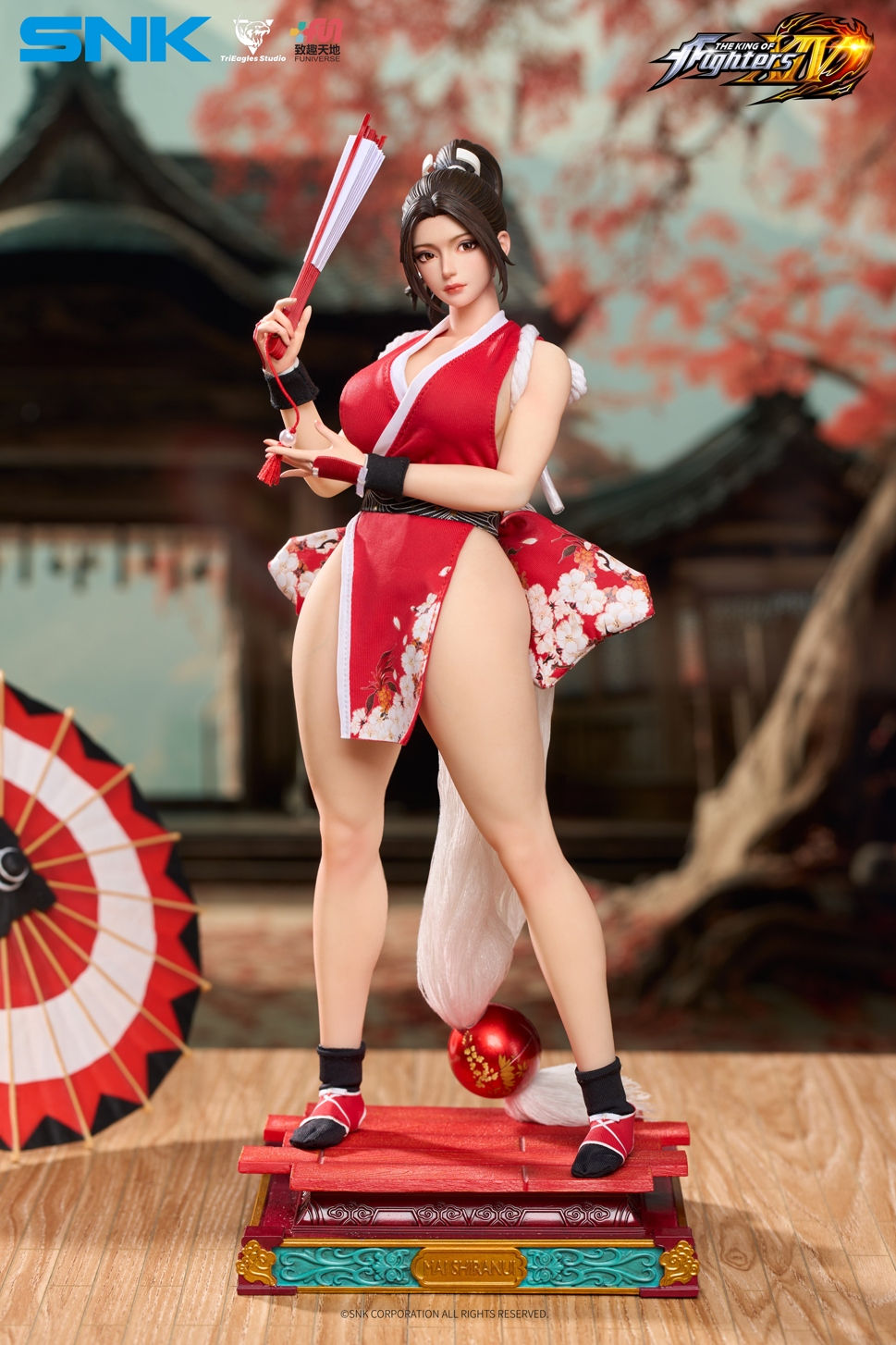 縮圖：TRIEAGLES STUDIO 閃鷹 SNK正版授權 不知火舞 1/6 可動人偶 [至臻版]