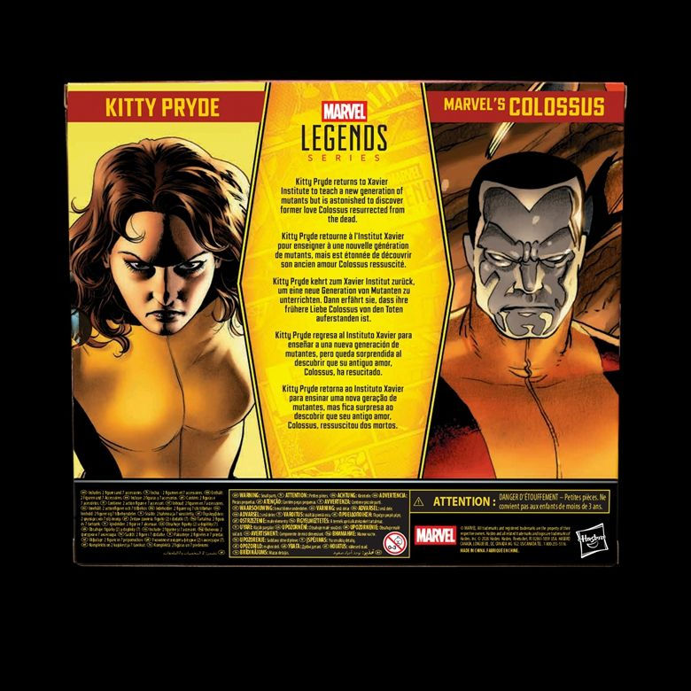 Thumbnail: Marvel Legends Series X-Men 6" Kitty Pryde & Marvel's Colossus 2 Pack