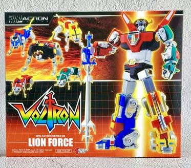 Thumbnail: Action Toys Mini Action Voltron Lion Force 金剛戰神 百獸王 (標準版)