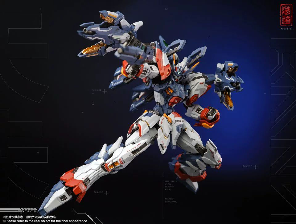 縮圖：藏道模型 CD-TG-01  創神系列 天未 1/100 合金骨架 成品
