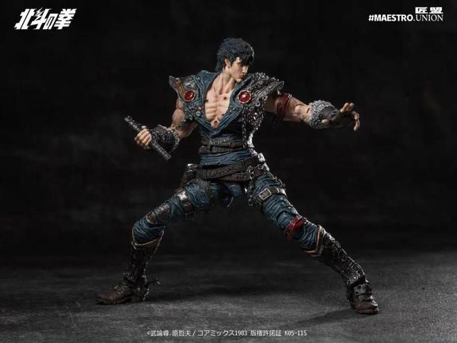 縮圖：匠盟 MAESTRO UNION 1/12 北斗の拳 拳四郎 KENSHIRO 可動人偶