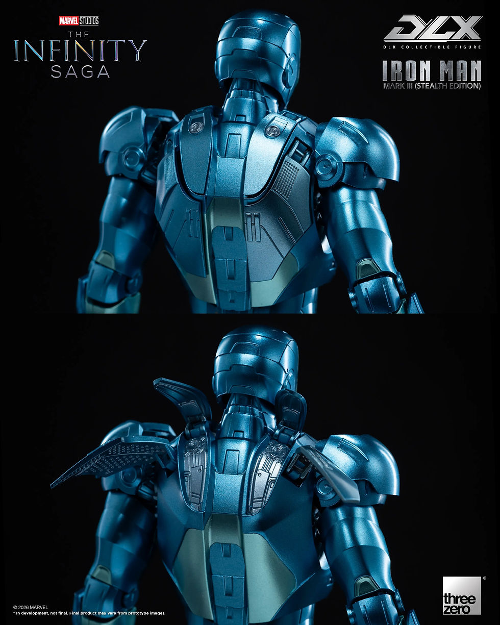Thumbnail: Threezero DLX Iron Man Mark 3 (Stealth Edition) 鋼鐵俠 潛行版