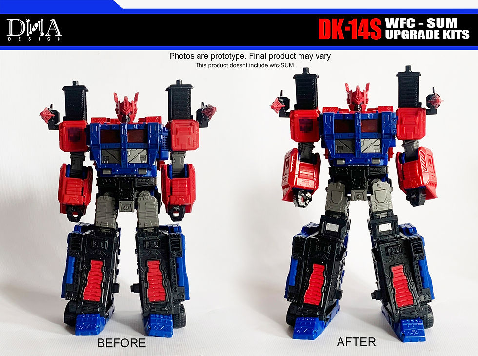 Thumbnail: DNA DK-14S upgrade kit for Shattered Glass Ultra Magnus