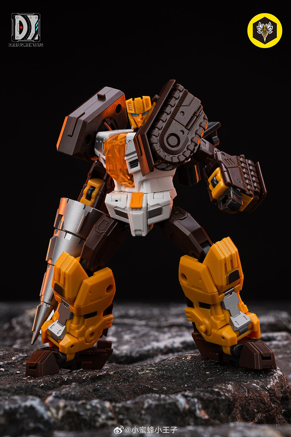 大匠社DJS-02A 計戰王沖鑽勇者鋼鑽勇者銳奧Drill 小比例合體派