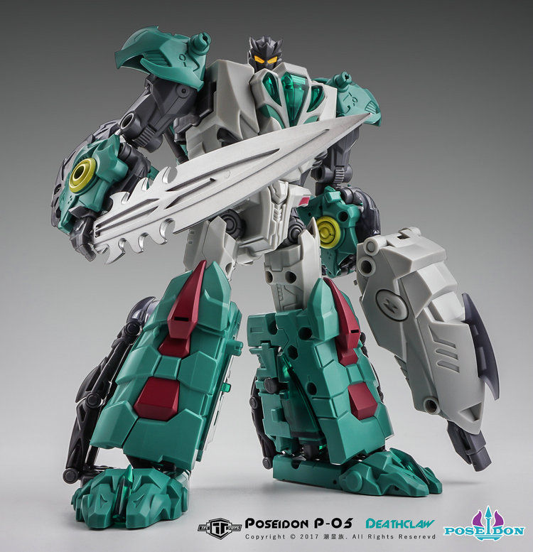 縮圖：TFC Poseidon 海底狂魔 加配增高件 全套 6隻