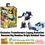 Thumbnail: Exclusive Transformers Legacy Evolution Buzzworthy Bumblee Origin Autobot Jazz