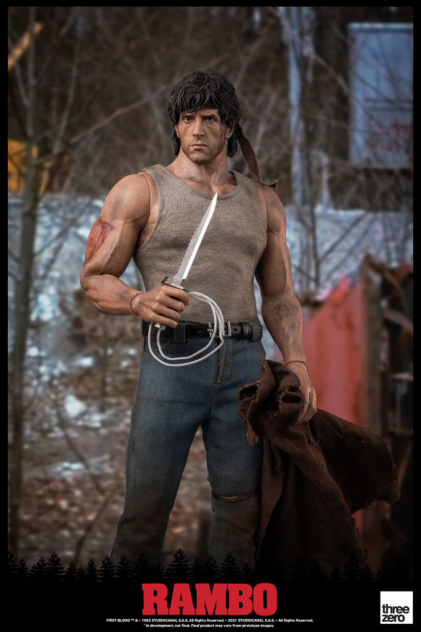 Thumbnail: Threezero Rambo 第一滴血 1/6 FIGURE