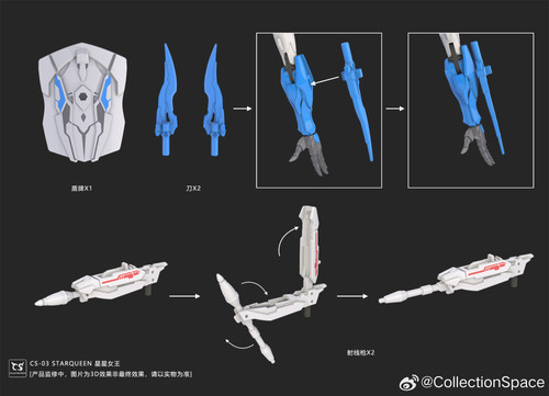 Collection Space 典藏空間CS-03 星星女王| Toyercity (TC)