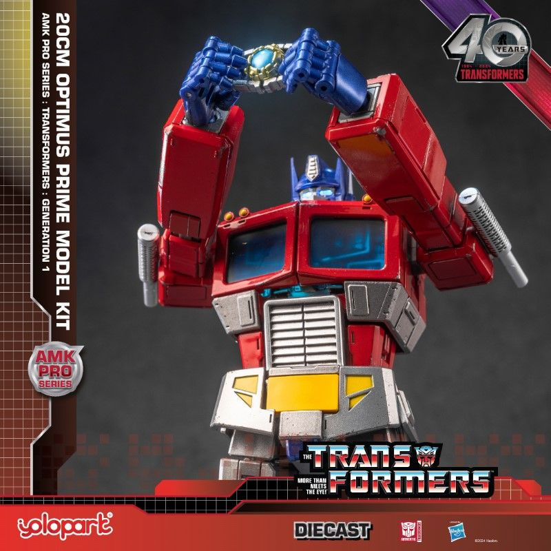 Thumbnail: Yolopark Transformers: Generation One AMK PRO Series 20cm Optimus Prime