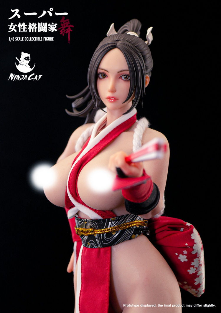 Thumbnail: Ninja Cat 忍者貓 N001 1/6 女格鬥家 舞 不知火 可動人偶