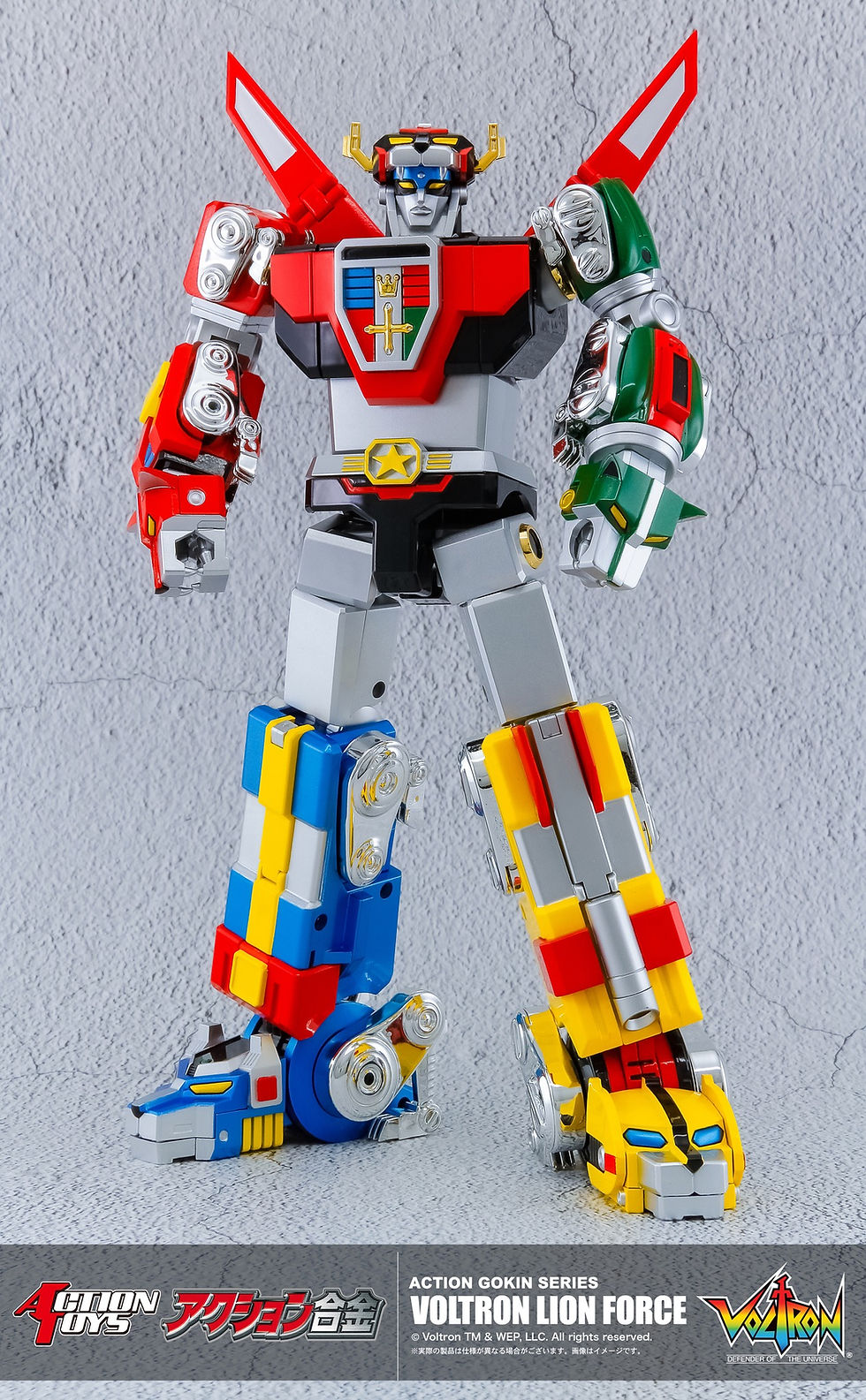 縮圖：Action Toys ACTION合金 VOLTRON LION FORCE 金剛戰神百獸王