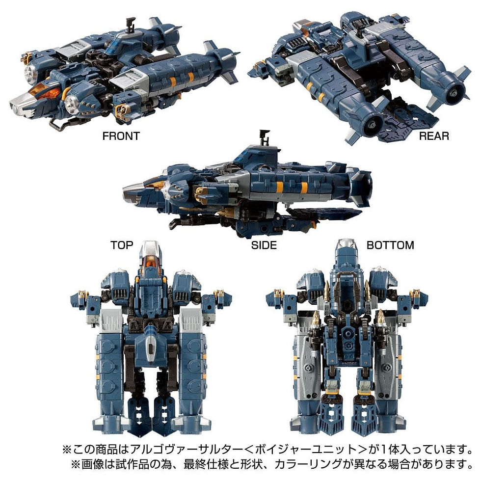 Thumbnail: TAKARA TOMY DIACLONE TM-13 ARGO VERSAULTER [VOYAGER UNIT]