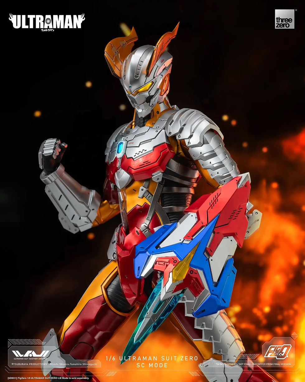 Thumbnail: Threezero Figzero 1/6 ULTRAMAN SUIT ZERO SC Mode 賽羅 強壯日冕型