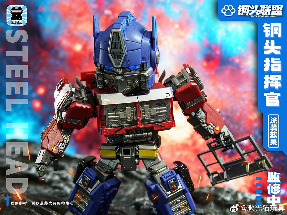 縮圖：激光貓 第一彈 JGM-Q01 鋼頭指揮官 Steel head