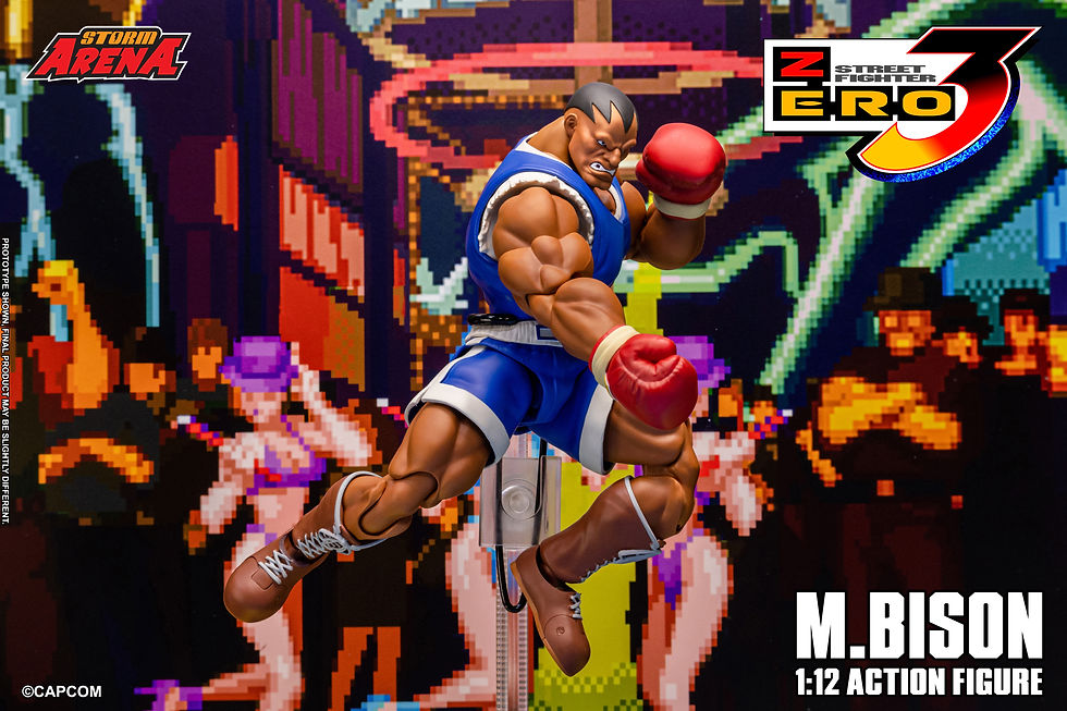 縮圖：STORM ARENA] 1/12 Street Fighter Alpha 3 M. BISON 拳皇