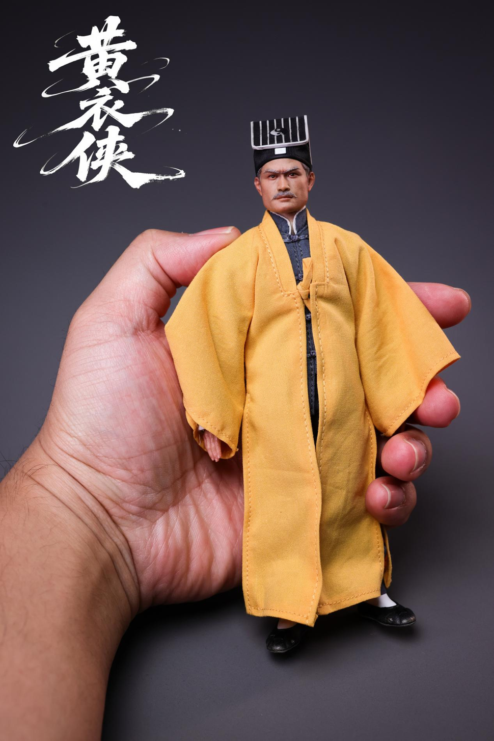 縮圖：Mountain Studio 1/12 黃衣俠 殭屍先生 林正英頭雕 陳友頭雕 豪華版