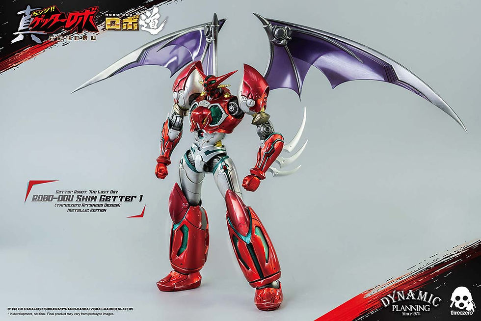 縮圖：ThreeZero 真三一萬能俠 世界最後之日 ROBO-DOU 1號機 金屬配色版