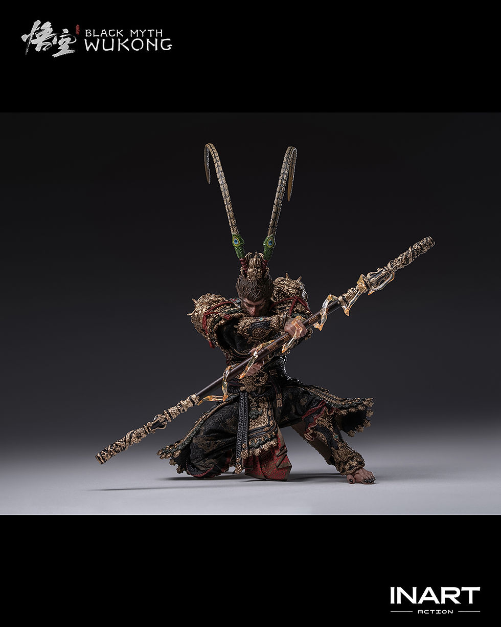 Thumbnail: Inart 黑神話 悟空 Black Myth 大聖戰甲套裝 Great Sage Armor Set 1/12 可動