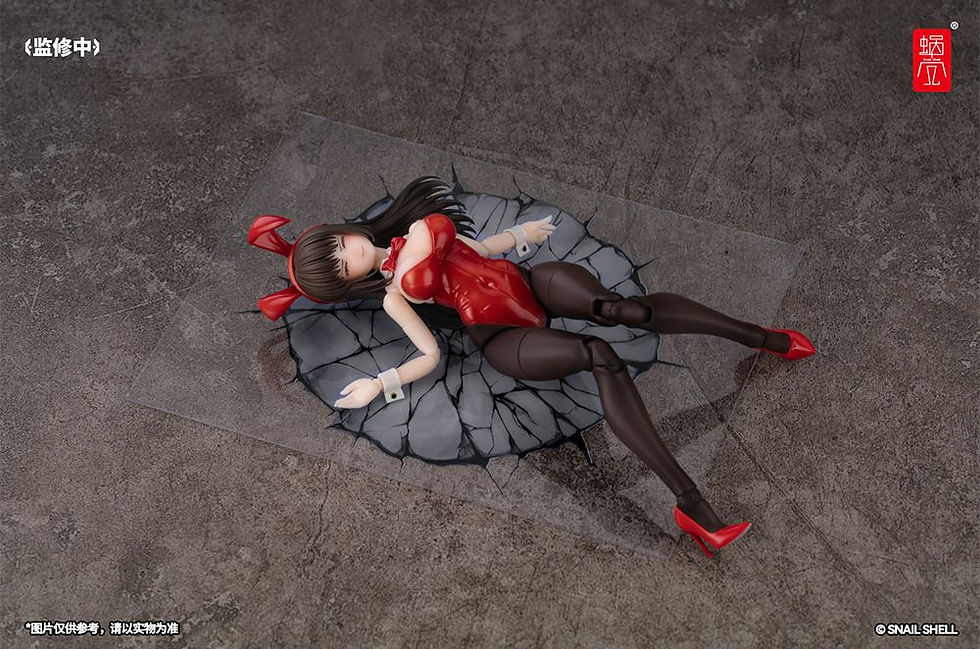 縮圖：蝸之殼 1/12 可動人偶 空想JK系列 JK-01 兔女郎 麗娜 Rena