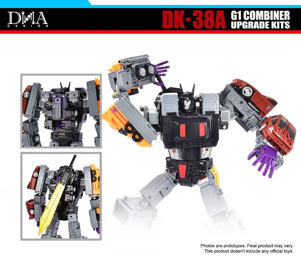 Thumbnail: DNA Design DK-38A G1 COMBINER UPGRADE KITS