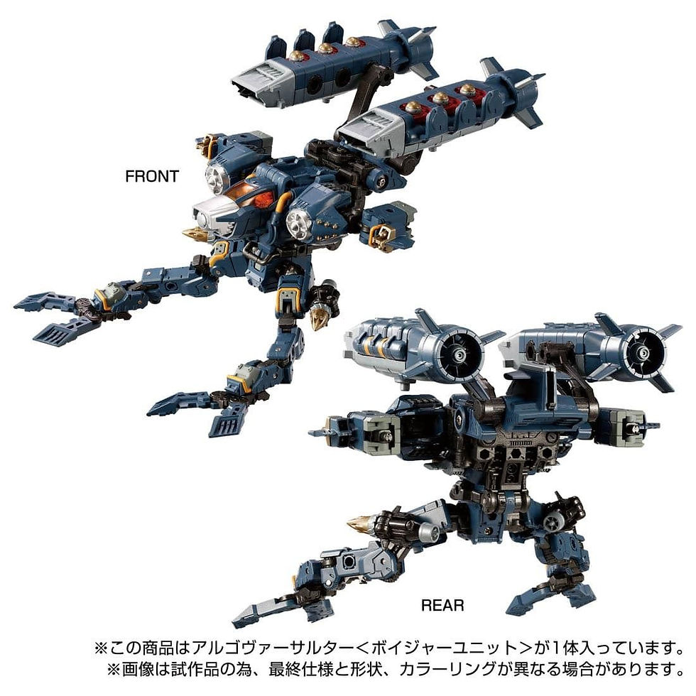 Thumbnail: TAKARA TOMY DIACLONE TM-13 ARGO VERSAULTER [VOYAGER UNIT]