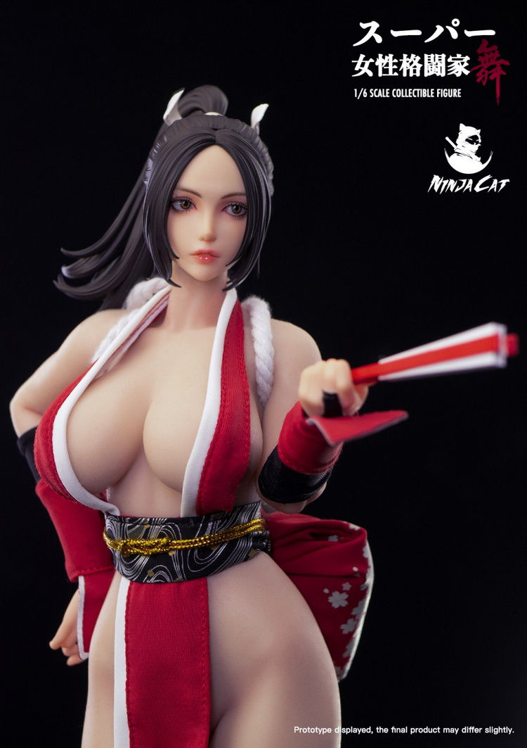 Thumbnail: Ninja Cat 忍者貓 N001 1/6 女格鬥家 舞 不知火 可動人偶