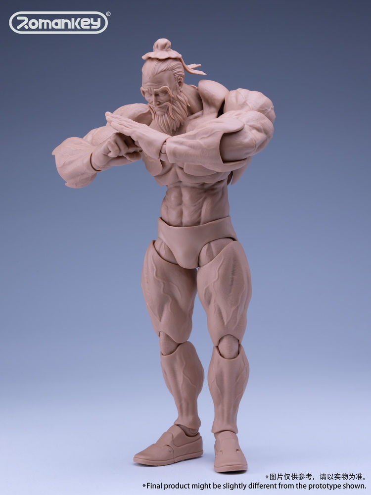 Thumbnail: Romankey UMS003 1/12 超可動男素體 大塊頭 Big Guy 黃膚