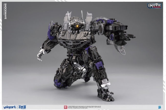 縮圖：Yolopark 聖斯基 大黃蜂電影 震蕩波 Shockwave 合金 拼砌模型