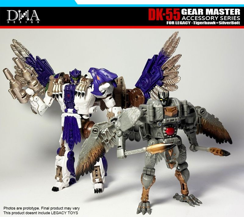 Thumbnail: DNA DK-55 GEAR MASTER Tigerhawk and SilverBolt 升級包