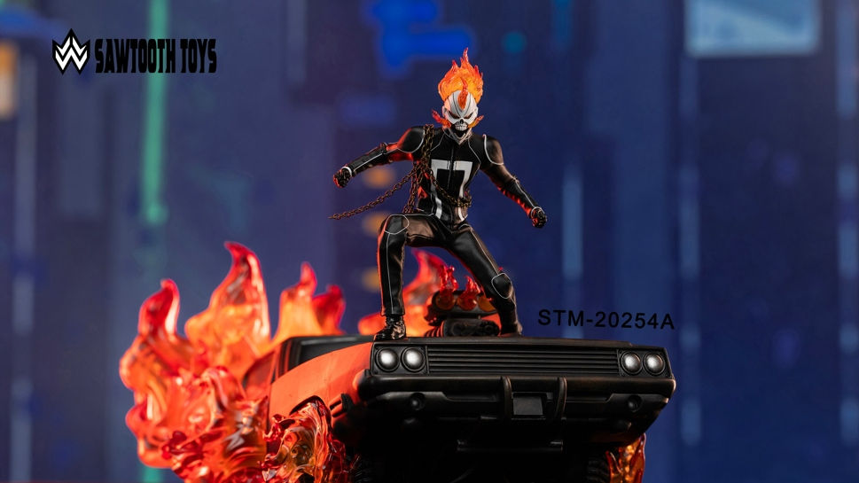 Thumbnail: SAWTOOTH TOYS STM-20254B 火焰戰車地台 可發光