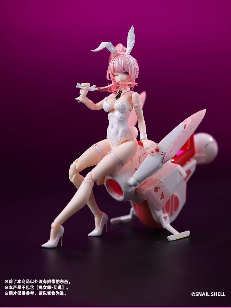 Thumbnail: 蝸之殼 1/12 兔女郎 旋風兔兔號(不包括兔女娘模型)