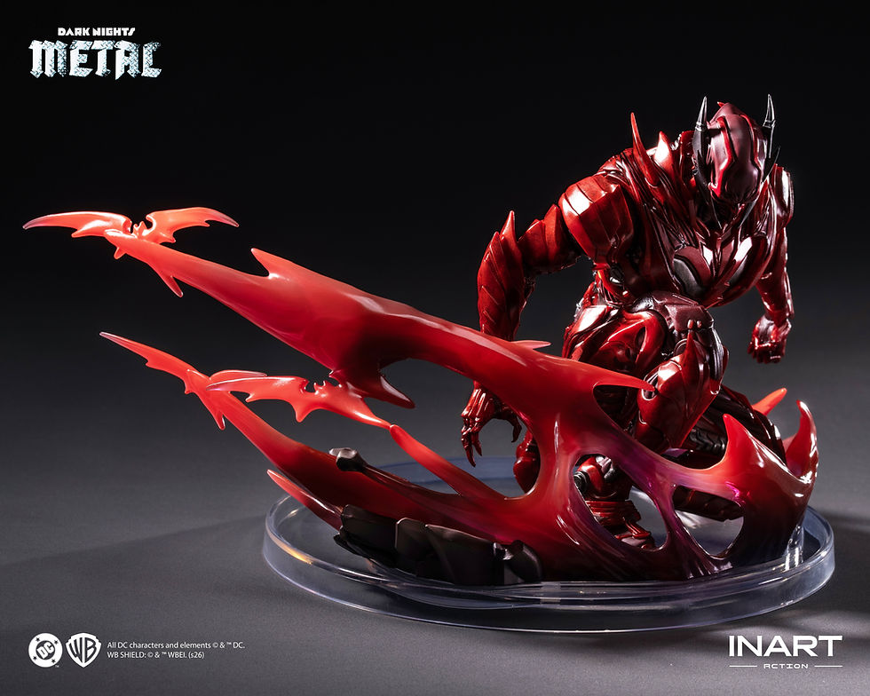 Thumbnail: Inart Dark Nights Metal The Red Death 黑暗之夜 金屬 蝙蝠俠 紅死魔