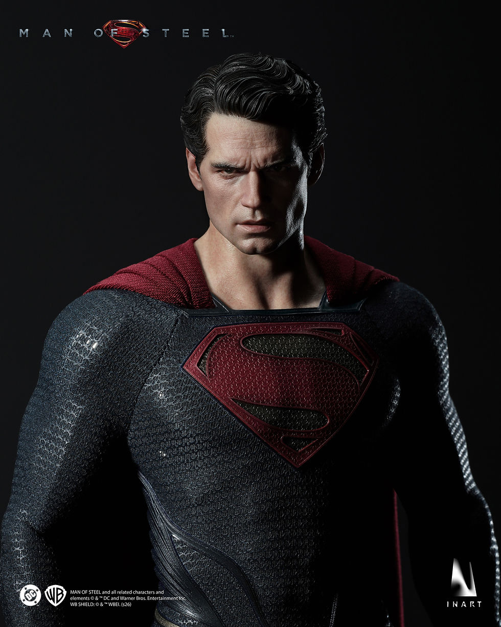 Thumbnail: INART Man of Steel 超人:鋼鐵英雄 Superman 1/6可動