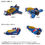 Thumbnail: Takara Tomy Diaclone DA-118 DIA-BATTLES X-1 (BATTLES X-02)