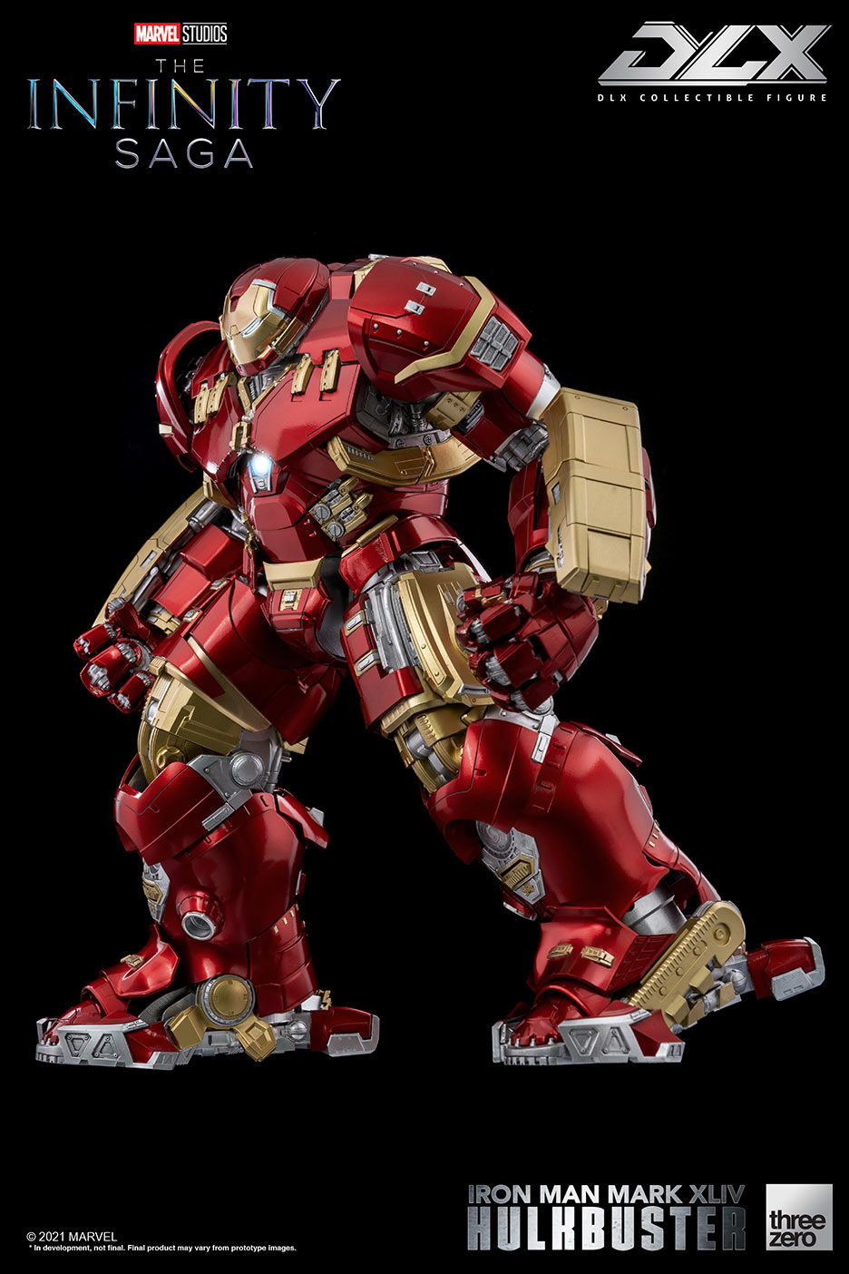 Thumbnail: Threezero Avengers: Infinity Saga DLX 1/12鋼鐵人Mark 44 Hulkbuster反浩克裝甲