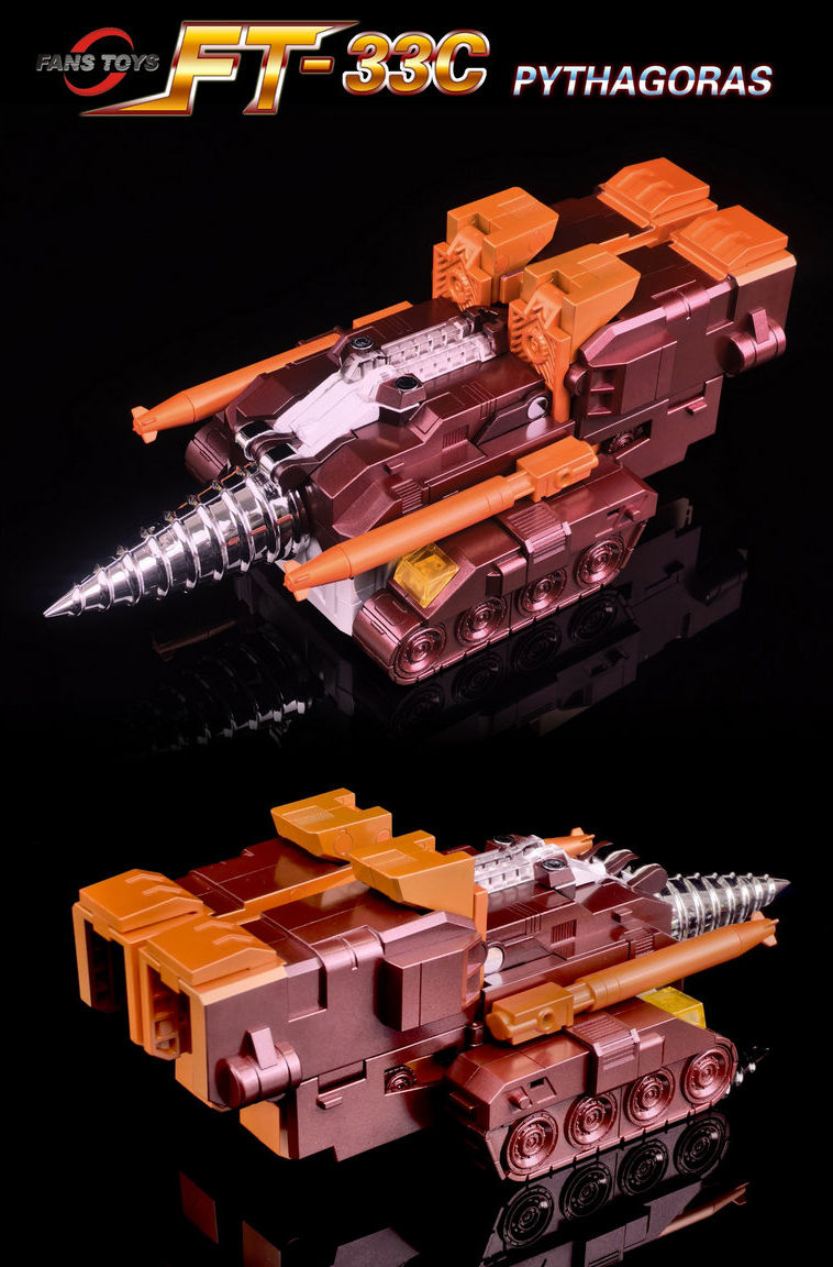 Thumbnail: Fanstoys 計算王 Computron  FT-33C Pythagoras 鑽探機 Nosecone