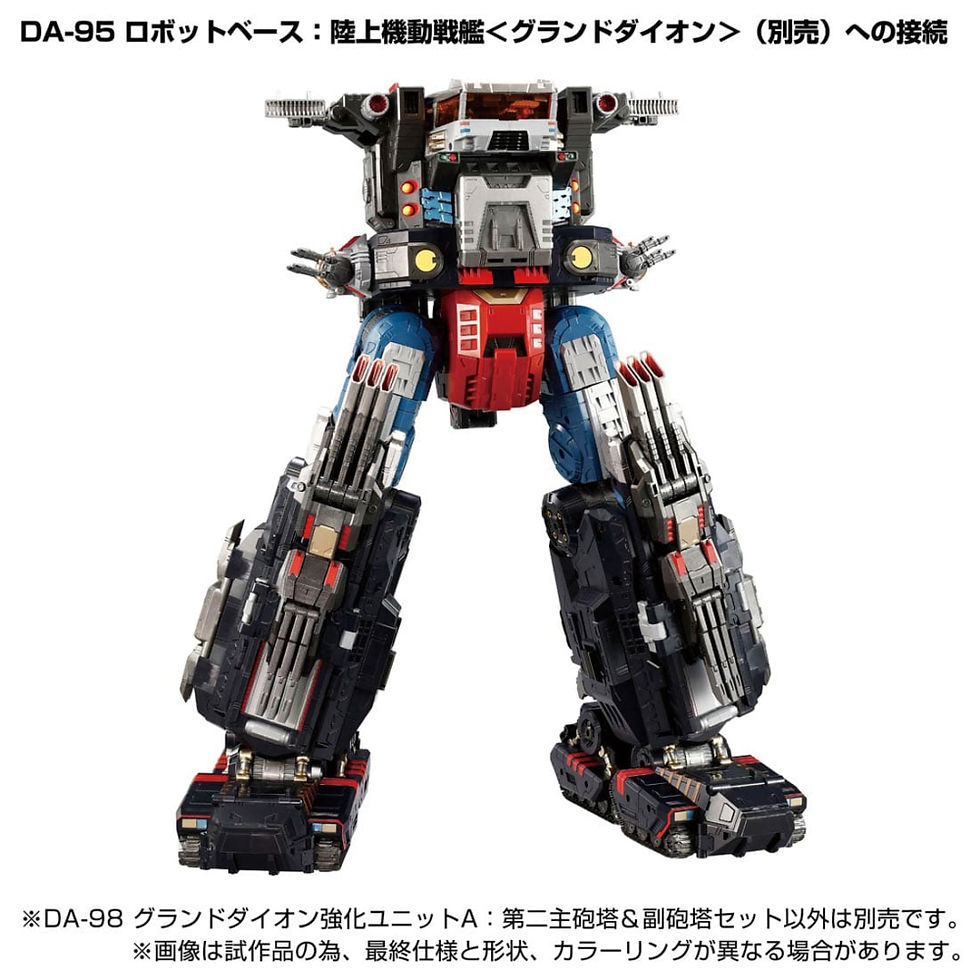 縮圖：TAKARA TOMY DIACLONE DA-98 GROUND DION 強化 UNIT A：第二主砲塔＆副砲塔