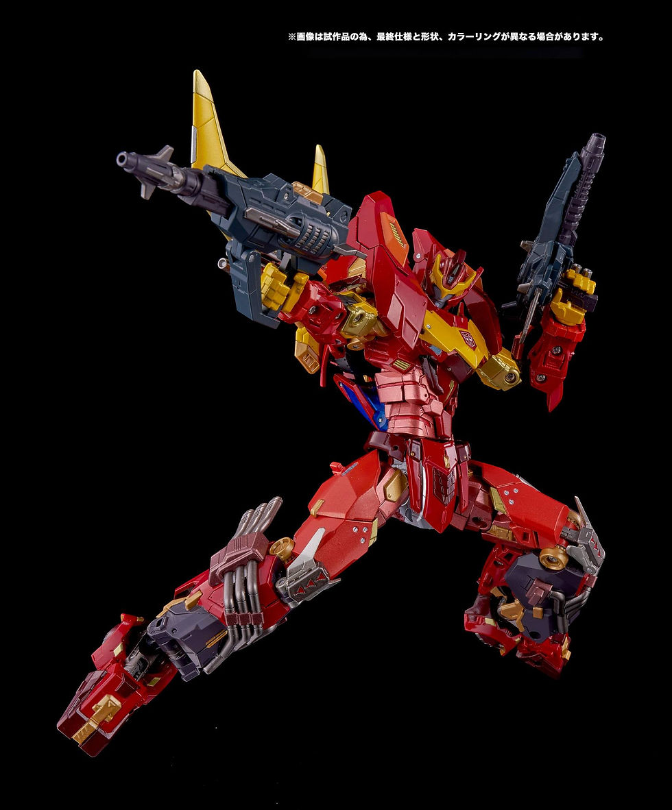 縮圖：Takara Transformesr Adamas Machina 鋼鐵機神 AMT-01 Rodimus火棒 洛廸文