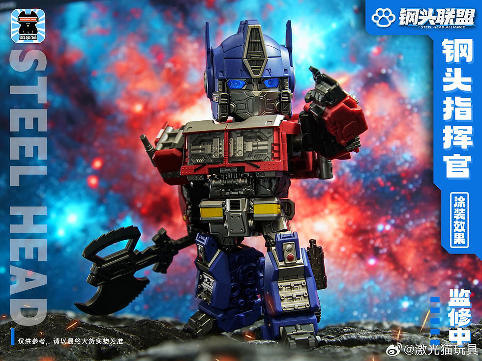 縮圖：激光貓 第一彈 JGM-Q01 鋼頭指揮官 Steel head