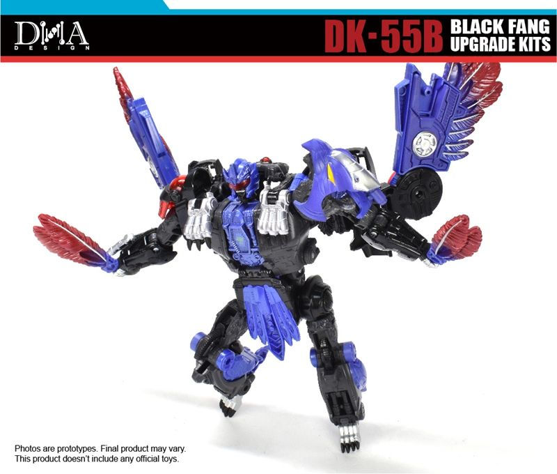 縮圖：DNA Design DK-55B BLACK FANG UPGRADE KITS for RAZORCLAW