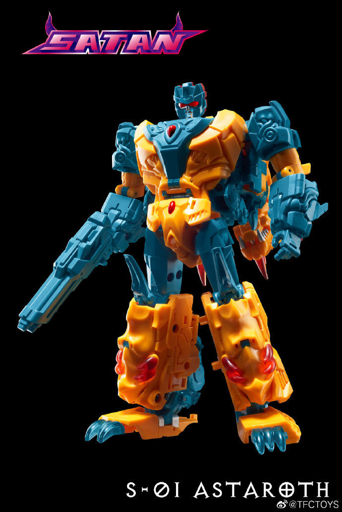 縮圖：TFC Satan 求雨鬼合體 S-01 ASTAROTH 雙頭龍