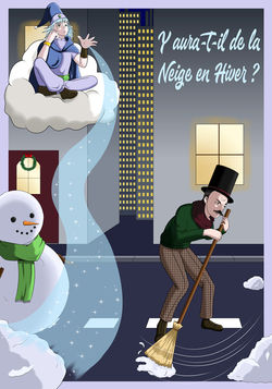 Y aura t'il de la neige en hiver ?