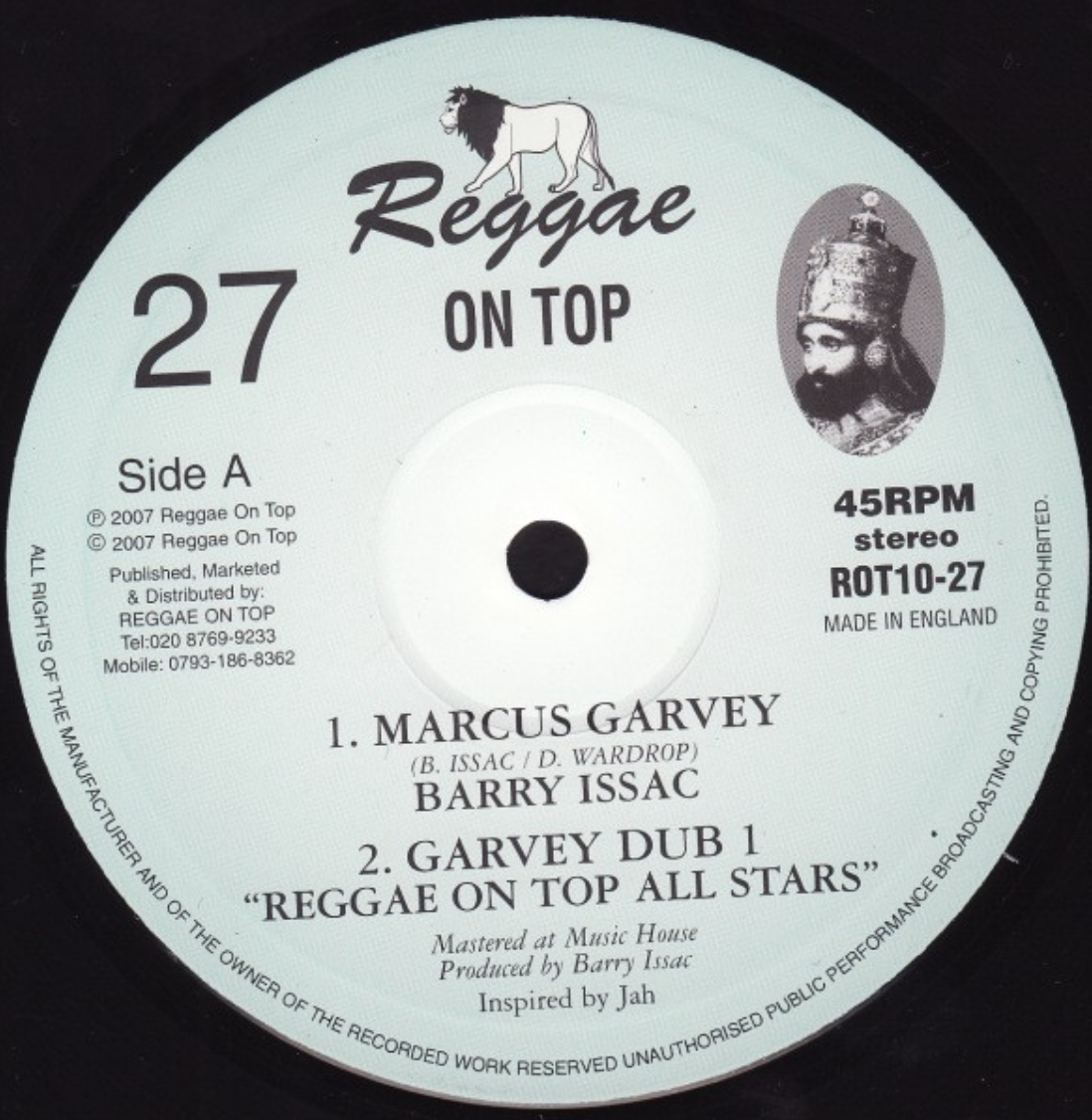 Barry Issac – Marcus Garvey