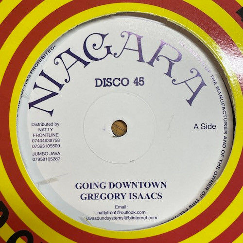 Gregory Isaacs ‎– Going Downtown / Motherless Children